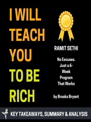 cover image of Summary of I Will Teach You to Be Rich